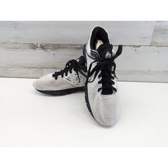 Reebok Other - Reebok White Black Splatter Low Top Running Shoes EF6402 AJAX2-k Men's‎ Size 8.5
